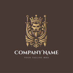 The Royal logo is elegant and luxurious.