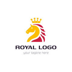 The royal horse logo is symbolic of chivalry and authority.