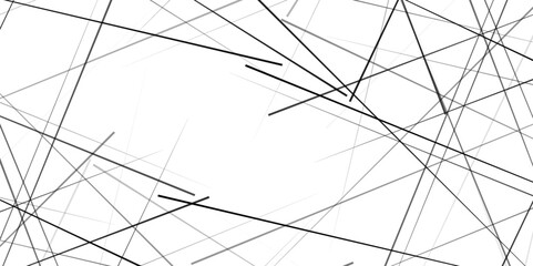 Random lines background. Abstract stripes or Geometric pattern. Random chaotic lines abstract geometric pattern texture. 