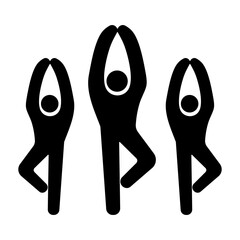 Family Exercise Icon