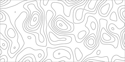 Gray line waves topographical design. Topography and geography map grid abstract backdrop. Topographic cartography. Geographic mountain relief. retro topographic map.