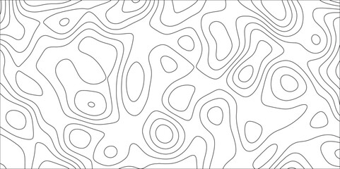 Gray line waves topographical design. Topography and geography map grid abstract backdrop. Topographic cartography. Geographic mountain relief. retro topographic map.