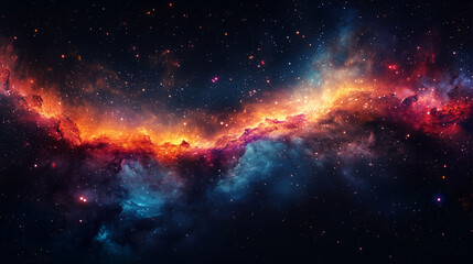 Fototapeta premium milky way in space. space wallpaper