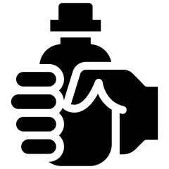 Drinking water icon vector illustration graphic design