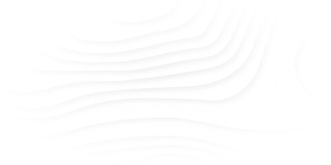 Abstract realistic papercut decoration textured with wavy layers. Background lines Topographic map.