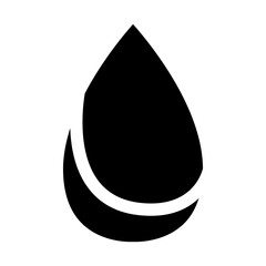 Fototapeta premium Water drop icon vector illustration graphic design