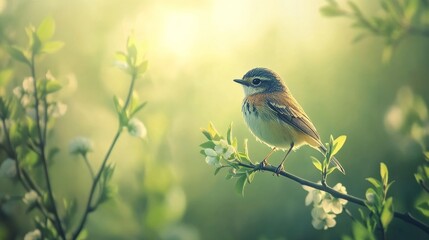 Bird: Saxicola rubicola.