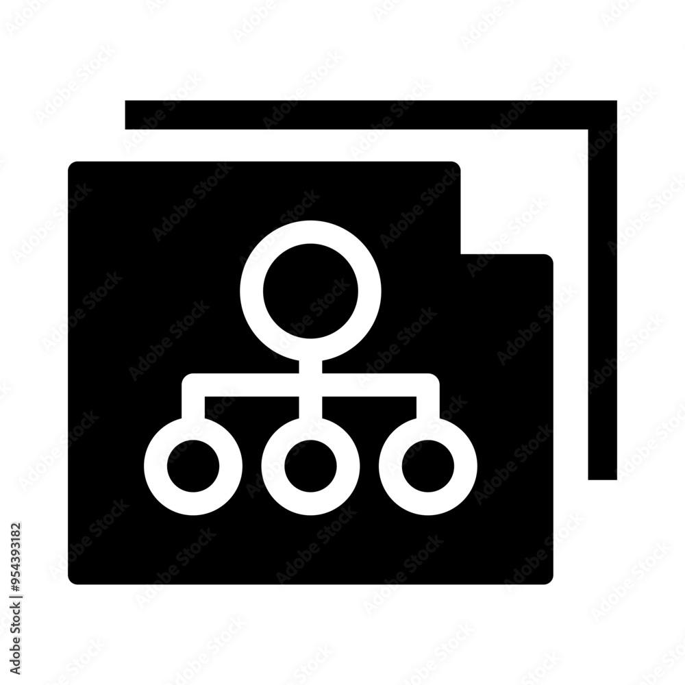 Sticker business document icon vector illustration graphic design