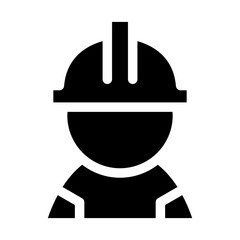 Worker icon vector illustration graphic design