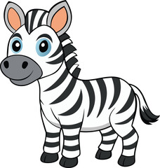 baby zebra cartoon