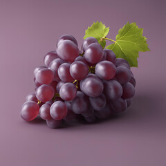 Fototapeta premium A Grape, front view, studio photo