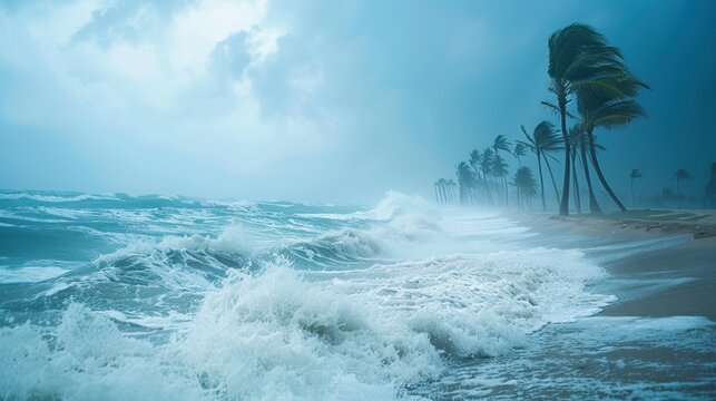 Hurricane: A powerful tropical cyclone with winds over 74 mph, bringing intense rain, storm surges, and widespread flooding to affected areas.
