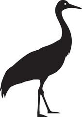 Bird Silhouette Vector Art Work