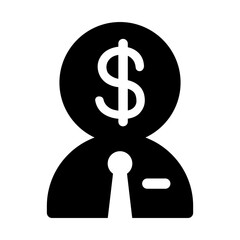 Businessman icon vector illustration graphic design