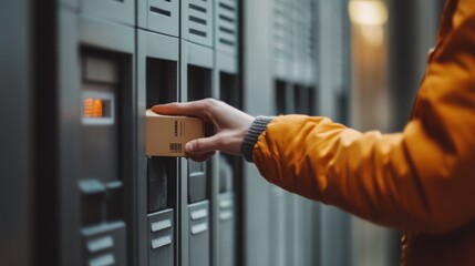 Hand Reaching to Open Metal Locker in Institutional Setting