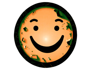 Fototapeta premium cartoon face