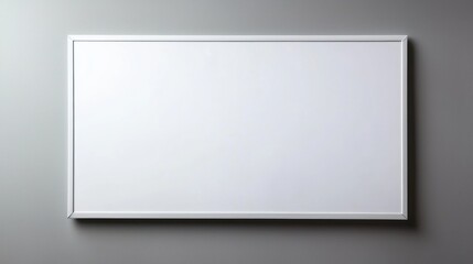 Blank Whiteboard Frame.