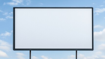 Fototapeta premium Blank Billboard Sign.