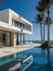 Fototapeta premium hotel swimming pool