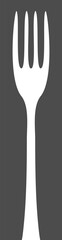 Fork Spoon Cutlery Letter Alphabet Vector Element I