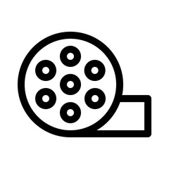 film roll line icon
