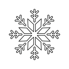 snowflakes on a white background