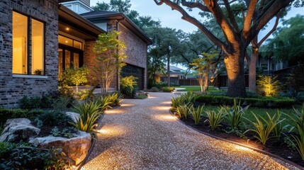 Outdoor Lighting: Exterior lights that brighten walkways, highlight landscaping elements, and provide added security, enhancing the beauty and safety of outdoor areas.
