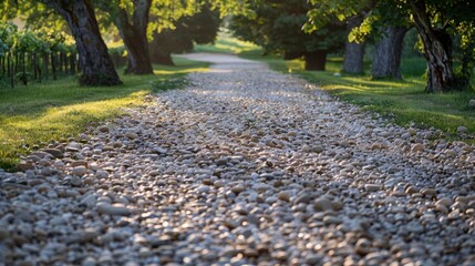 Gravel Driveway: This driveway features loose stones for a rustic, natural appearance. It provides excellent drainage and a classic, earthy charm to your property.
