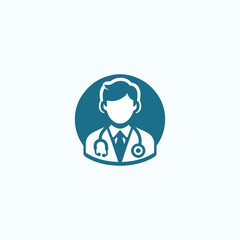 Doctor vector icon design for click and hospital