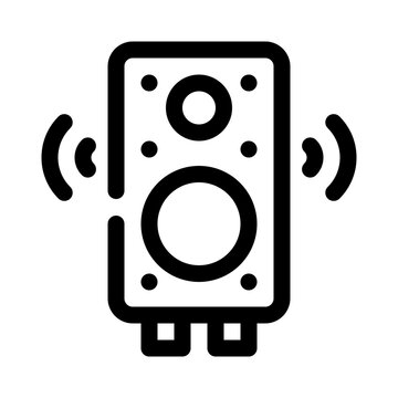 recommend clip art: speaker line icon