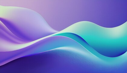Abstract background with translucent green and blue neon-colored waves on a white background. Modern Blue blurred lines background