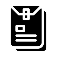 document glyph icon