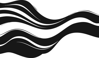 Smooth wavy lines border