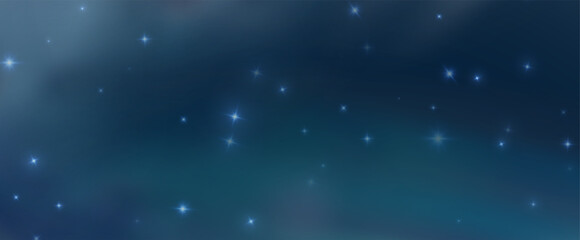 Starry sky background, starry universe, Milky Way galaxy png. Background of beautiful cosmic nebula.	