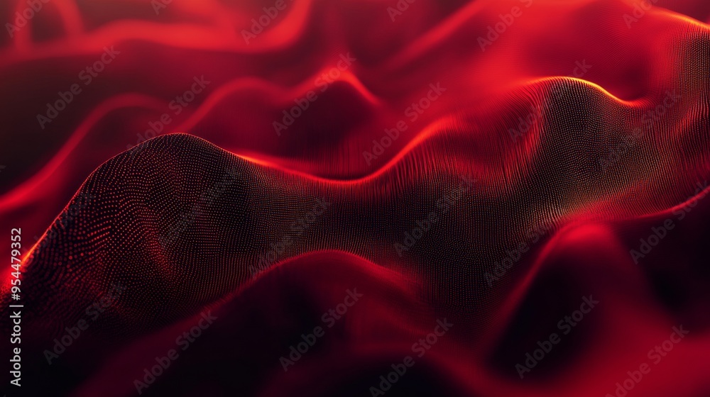 Poster Abstract background with dark red gradient