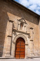 entrance to the church of st john the baptist Andahuaylas Perú