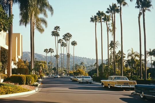 1950s Beverly Hills Los Angeles California 