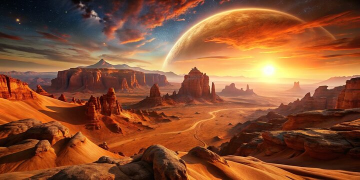 Desert Planet" Images – Browse 5,271 Stock Photos, Vectors, and Video | Adobe Stock