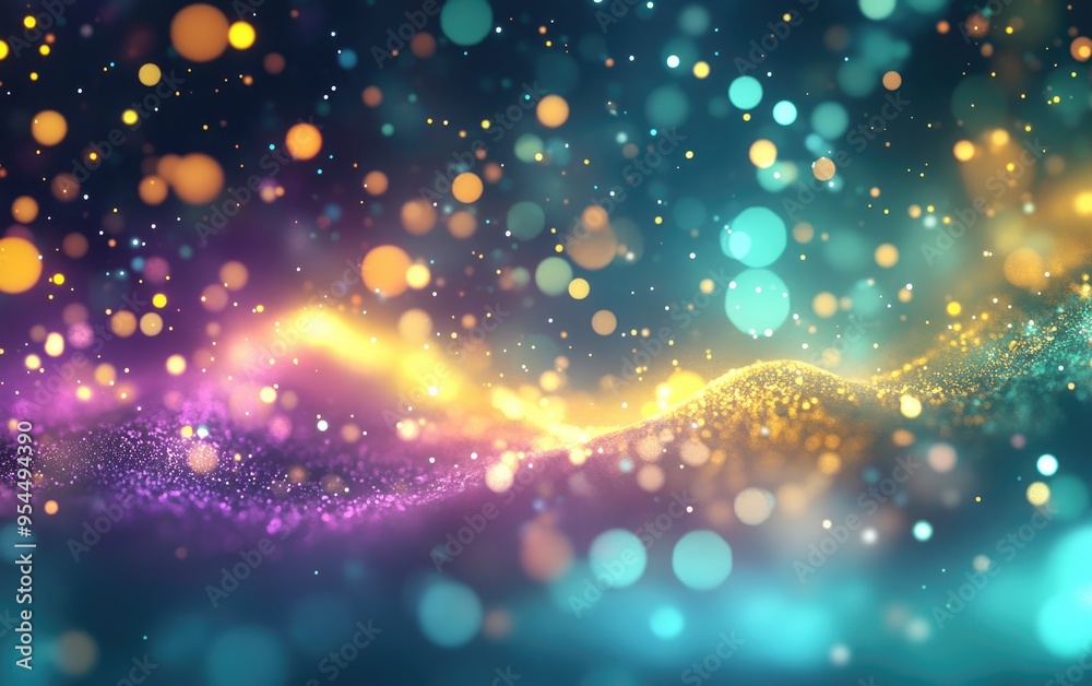 Poster abstract electro modern futuristic night club party background texture featuring a vivid cosmic spac