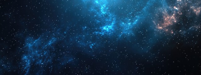 Obraz premium High definition star field background in a 3D cartoon rendering Colorful starry night sky and outer space background texture