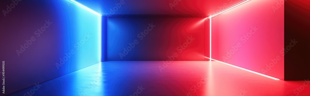 Poster elegant minimalist geometric background 3d illustration 3d rendering