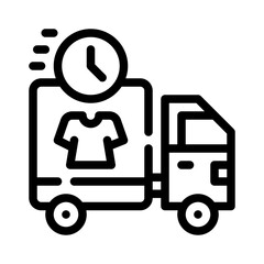 delivery line icon