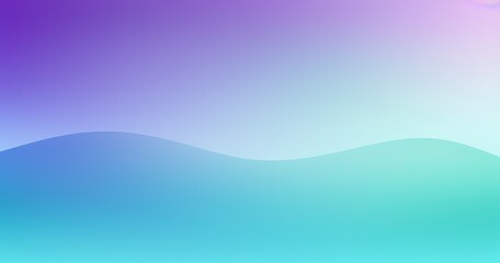 Obraz premium A smooth gradient background blending purple and teal hues, creating a calming atmosphere.