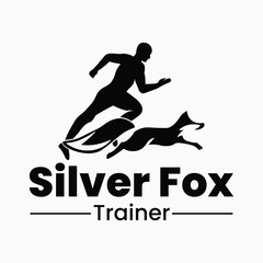 Silver Fox Trainer Logo Design , Vector Design 