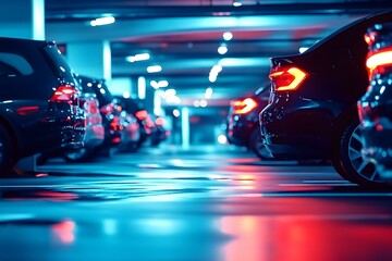 car parking management background