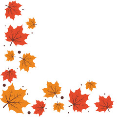 Autumn Leaf Corner
