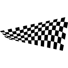 Obraz premium Race Checkered Flag