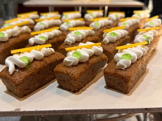 various mini cake in tray