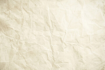 Fototapeta premium Beautiful texture old crumpled paper, design abstract background