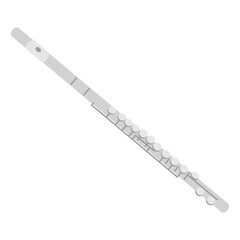 教育用楽器イラスト：フルート